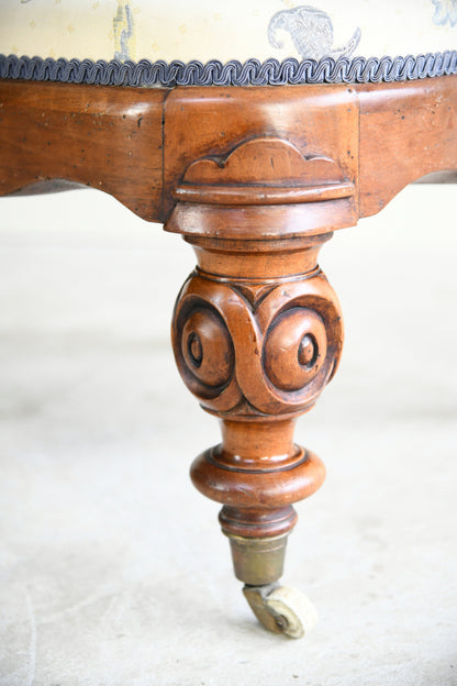 Victorian Mahogany Occasional Chair