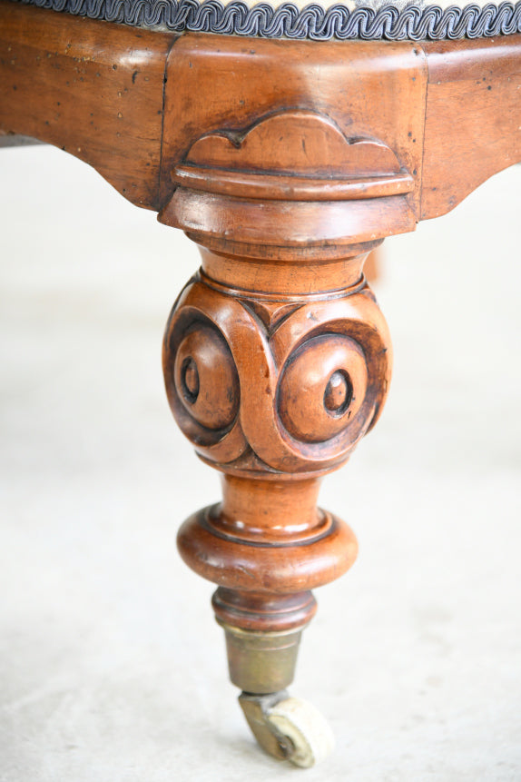 Victorian Mahogany Occasional Chair