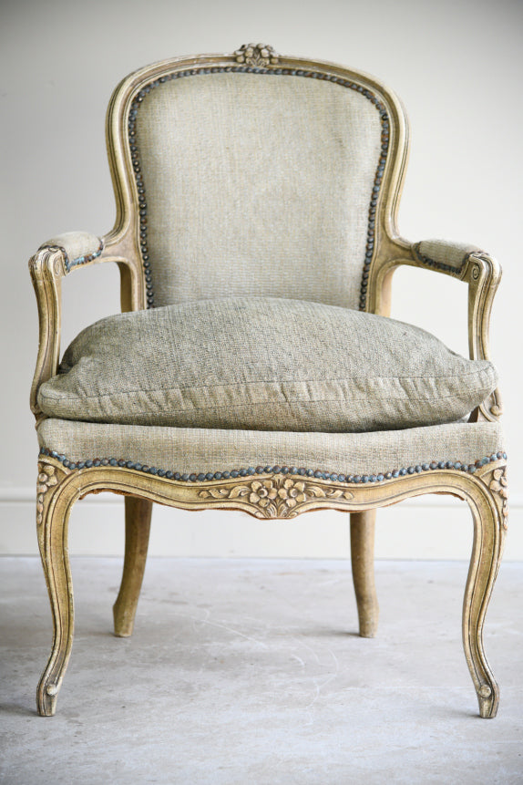 Pair French Style Armchairs