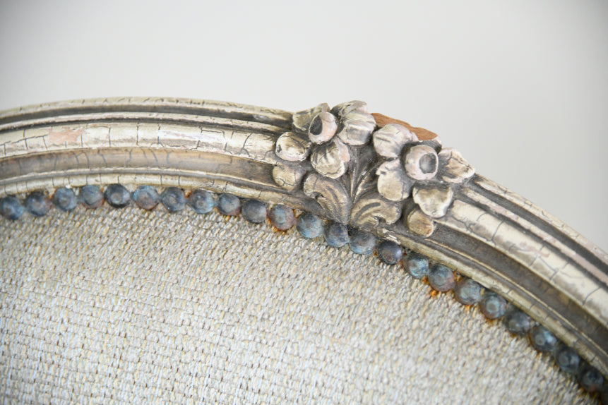 Pair French Style Armchairs