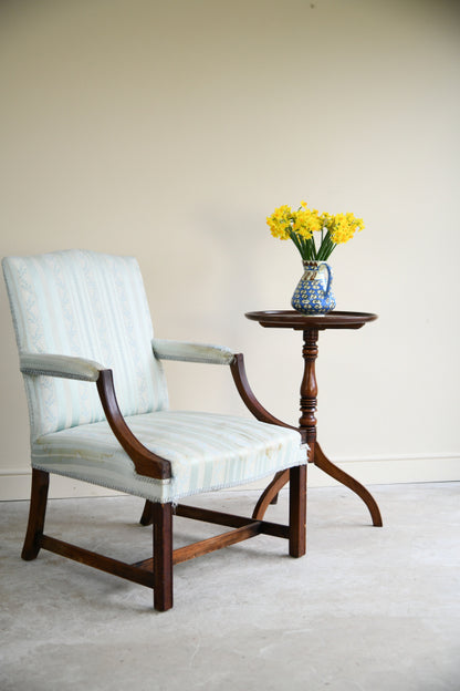 Antique Mahogany Gainsborough Chair