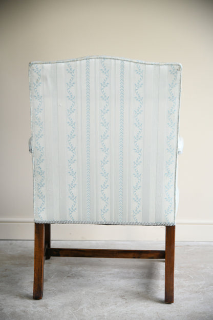 Antique Mahogany Gainsborough Chair