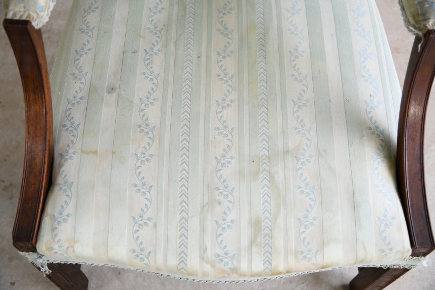 Antique Mahogany Gainsborough Chair