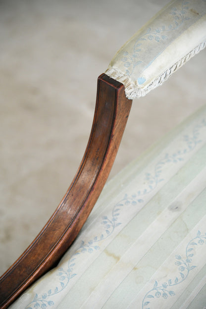 Antique Mahogany Gainsborough Chair