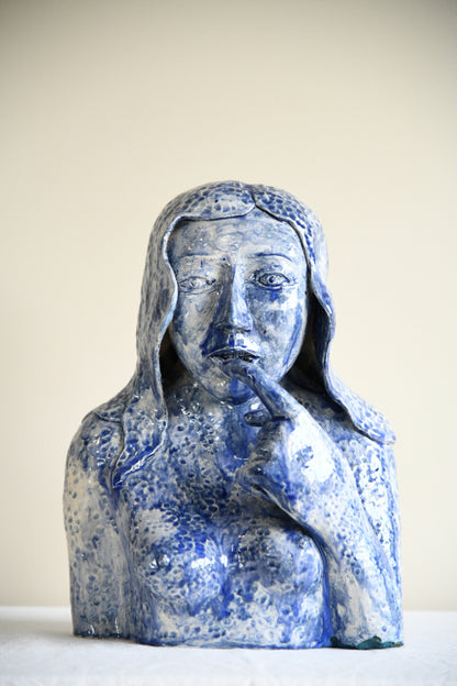 Contemporary Pottery Bust
