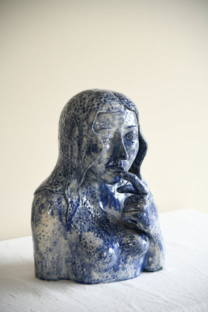 Contemporary Pottery Bust