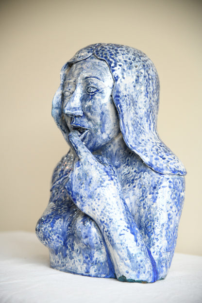 Contemporary Pottery Bust