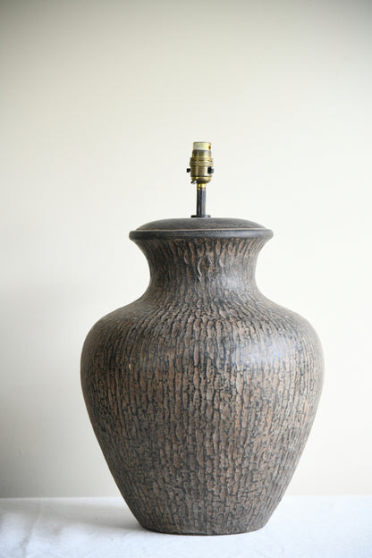 Pair Large Contemporary Table Lamps