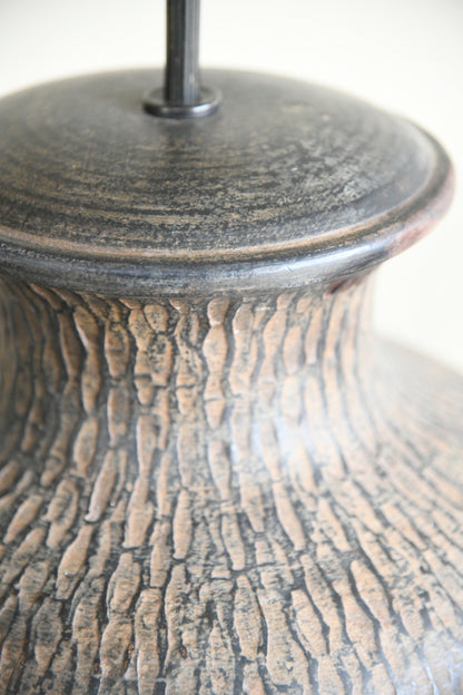 Pair Large Contemporary Table Lamps