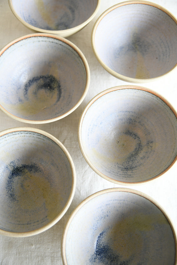 6 Anchor Studio Pottery Bowls