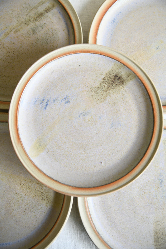 5 John Buchanan Anchor Pottery Dinner Plates