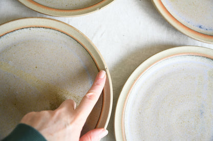 5 John Buchanan Anchor Pottery Dinner Plates