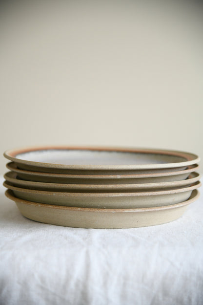 5 John Buchanan Anchor Pottery Dinner Plates