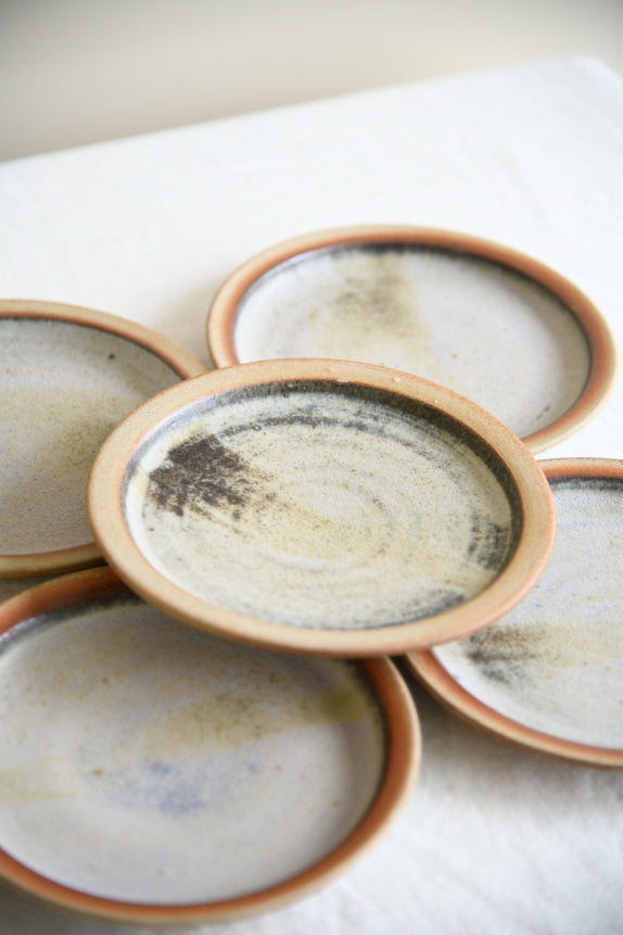 8 John Buchanan Anchor Pottery Side Plates