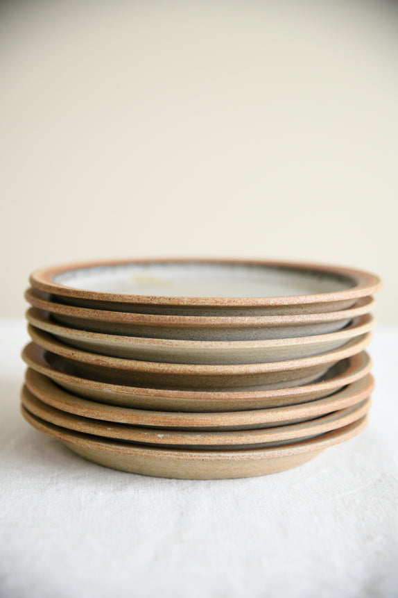 8 John Buchanan Anchor Pottery Side Plates