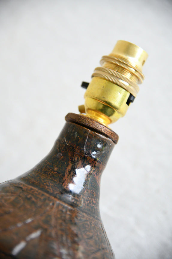 Studio Pottery Table Lamp