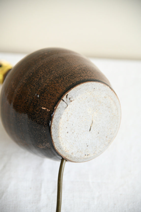 Studio Pottery Table Lamp