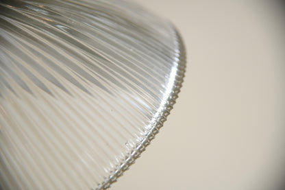 Original Vintage Holophane Glass Lamp Shade