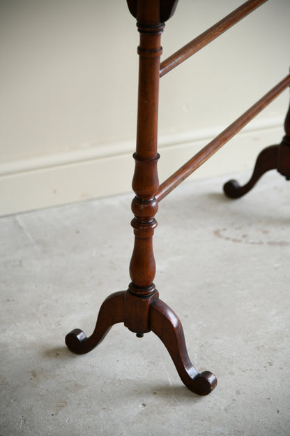Victorian Mahogany Towel Rail