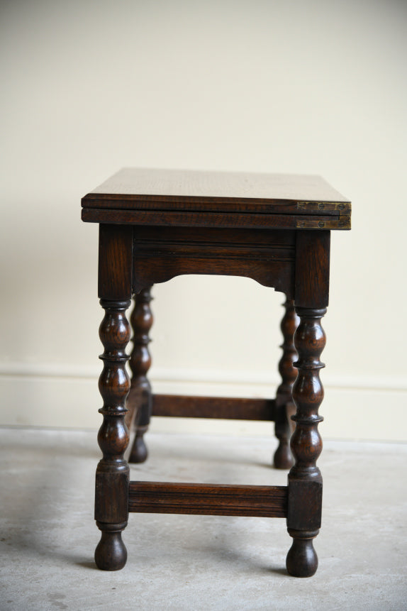 Small Oak Games Table