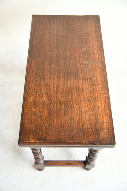 Small Oak Games Table