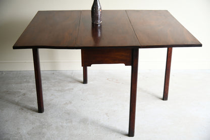 Georgian Mahogany Drop Leaf Table