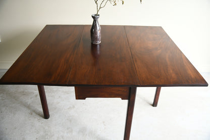 Georgian Mahogany Drop Leaf Table
