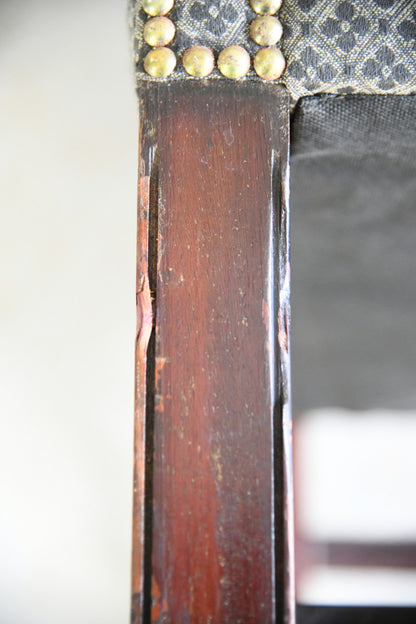 Georgian Style Wing Arm Chair