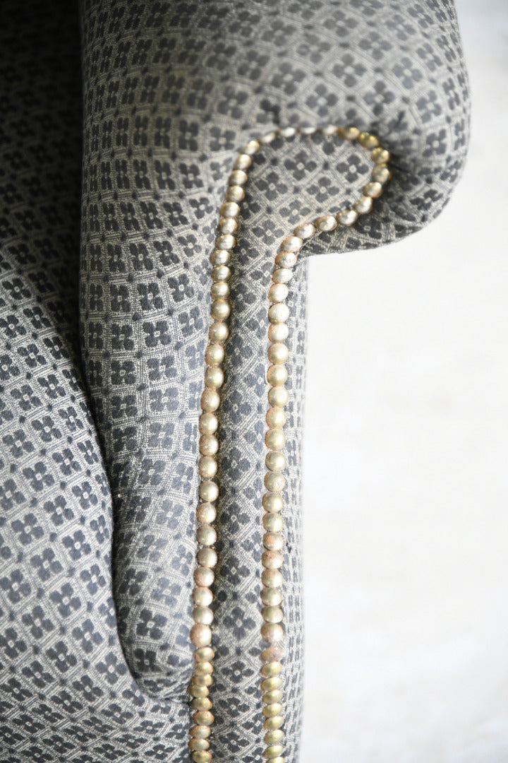 Georgian Style Wing Arm Chair