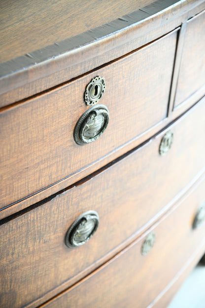 Georgian Style Bow Front Chest of Drawers