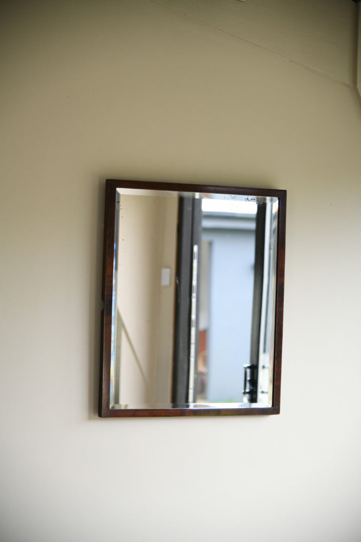 Antique Mahogany Wall Mirror