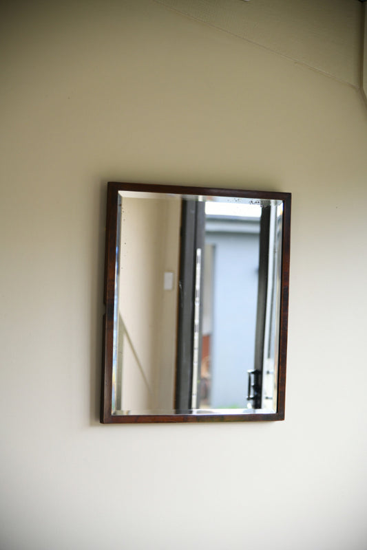 Antique Mahogany Wall Mirror