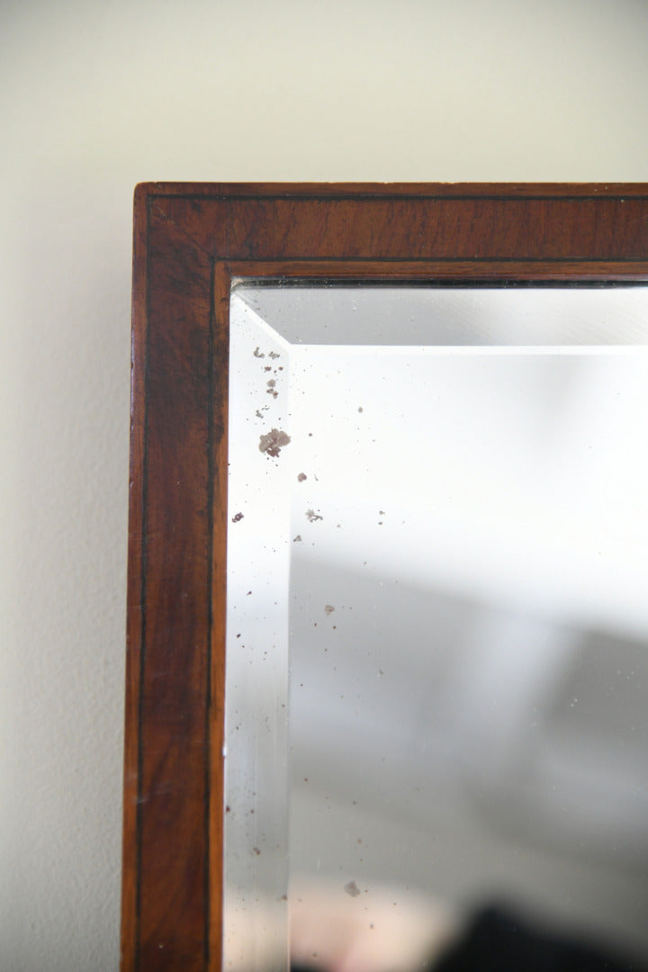 Antique Mahogany Wall Mirror