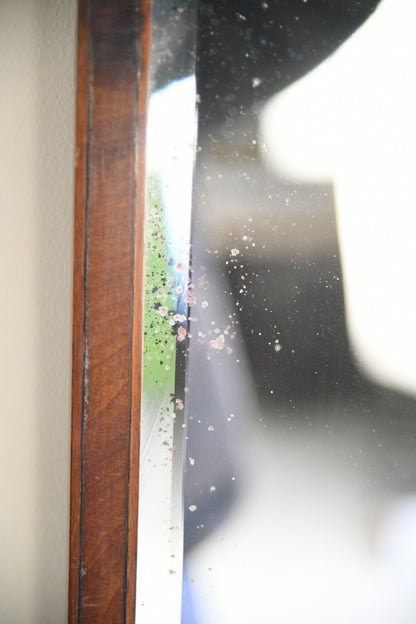 Antique Mahogany Wall Mirror