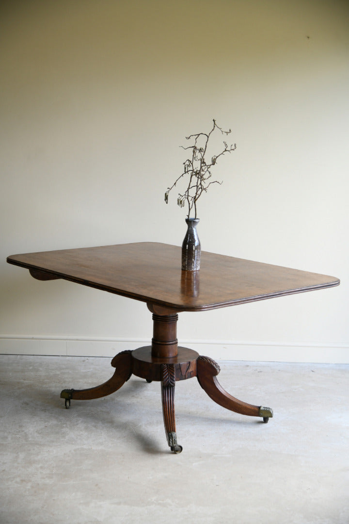 Regency Style Tilt Top Mahogany Table