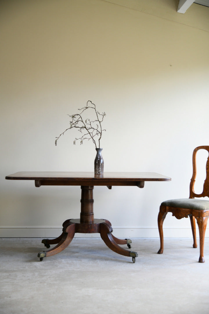 Regency Style Tilt Top Mahogany Table