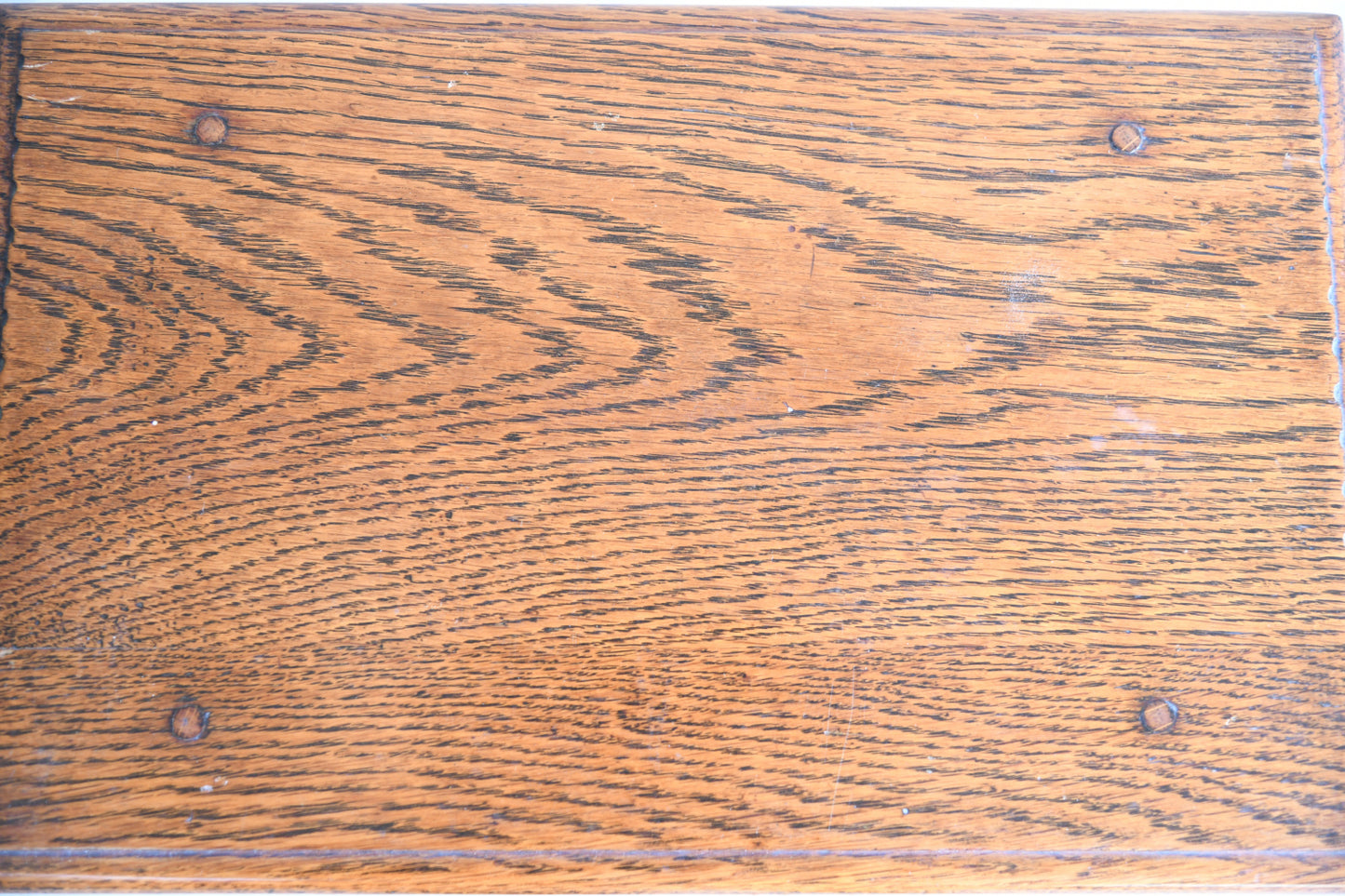 Traditional Style Oak Joint Stool