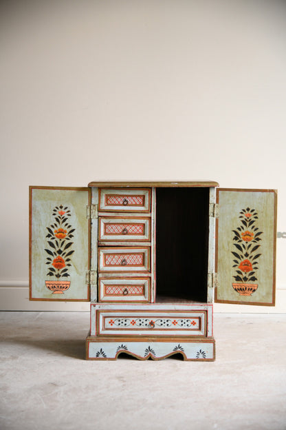 Asian Painted Cabinet