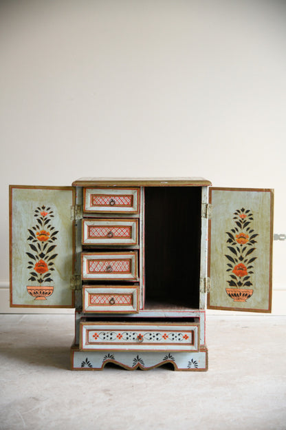 Asian Painted Cabinet