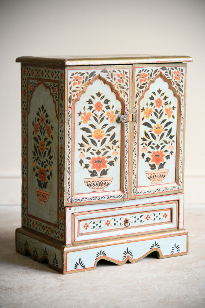 Asian Painted Cabinet