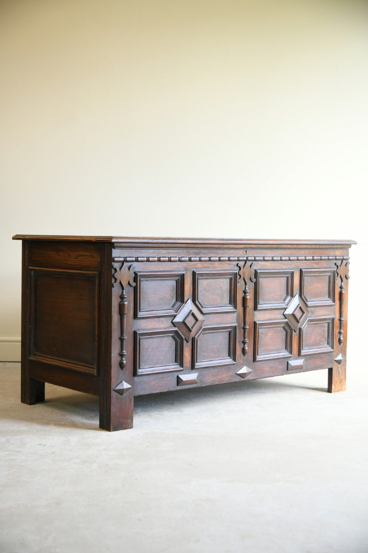 Jacobean Style Oak Coffer