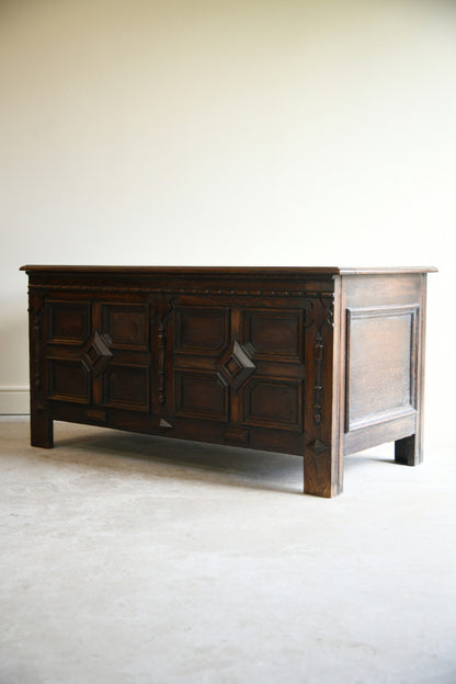Jacobean Style Oak Coffer