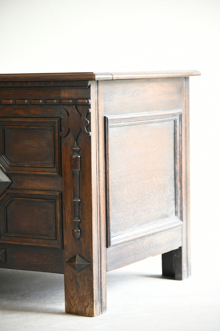 Jacobean Style Oak Coffer