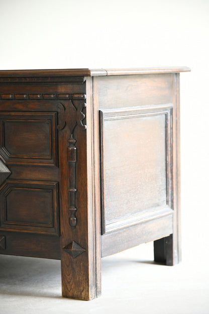Jacobean Style Oak Coffer