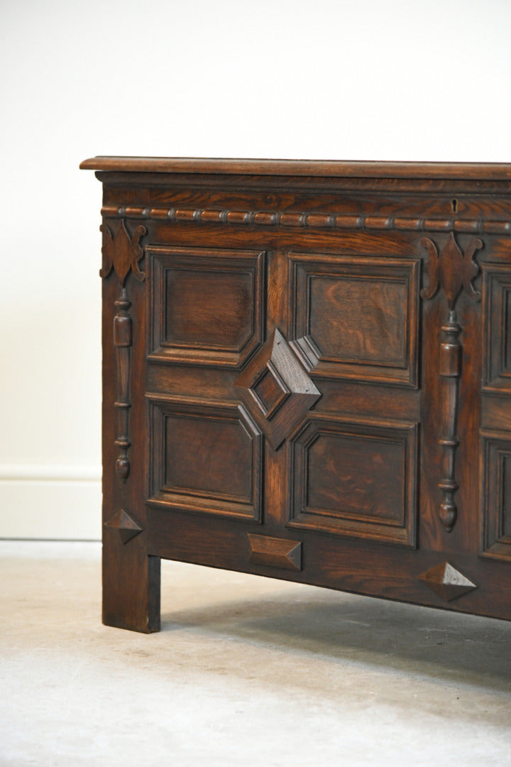 Jacobean Style Oak Coffer