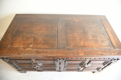 Jacobean Style Oak Coffer