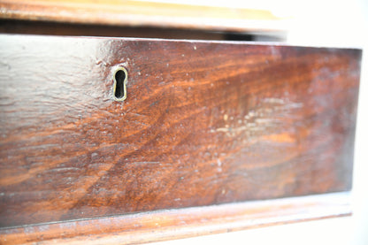 Antique Victorian Mahogany Library Table