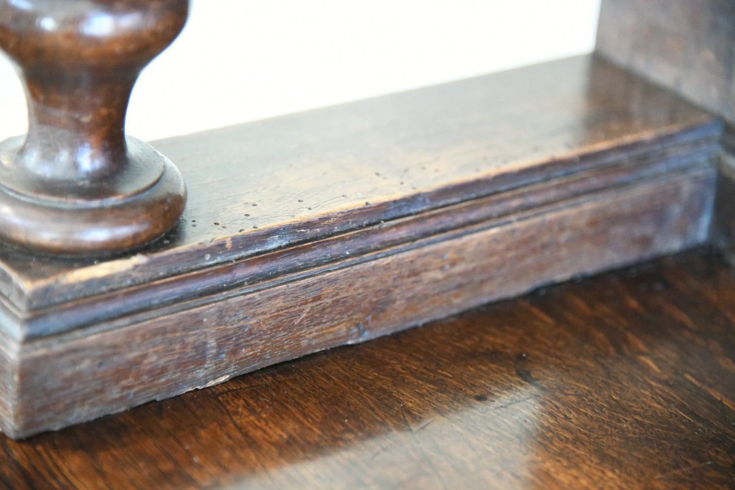 Carved Oak Continental Cabinet