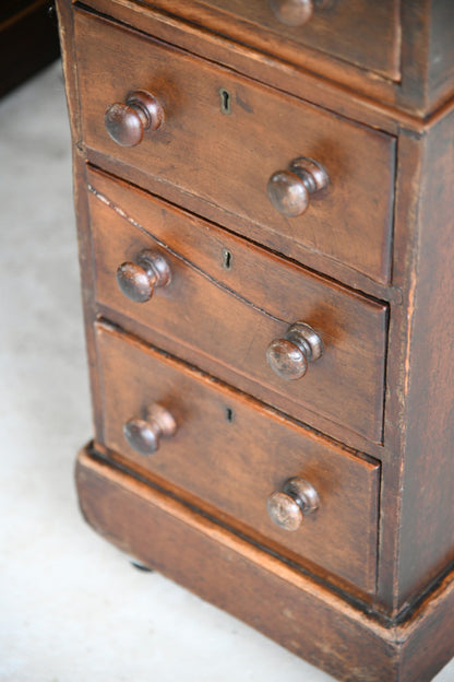 Victorian Small Twin Pedestal Desk