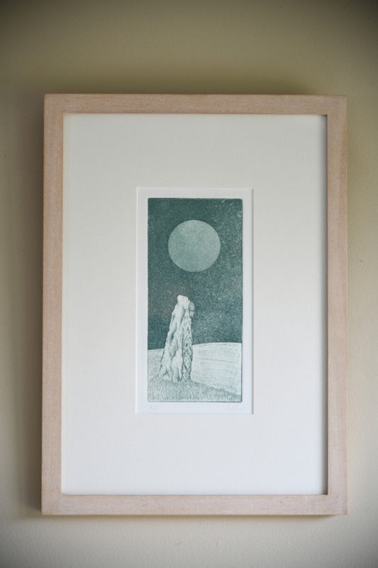 Pat Reid Framed Etching